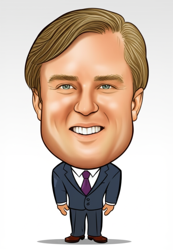 Jiggs Long caricature