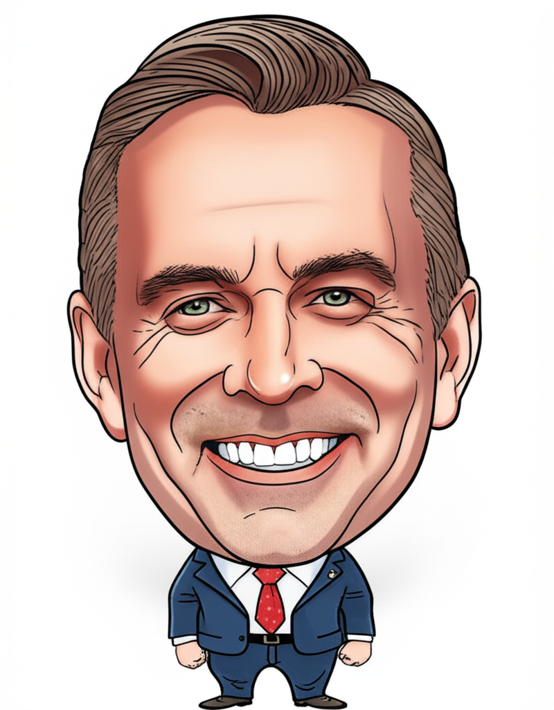 Ted Hagemeijer caricature
