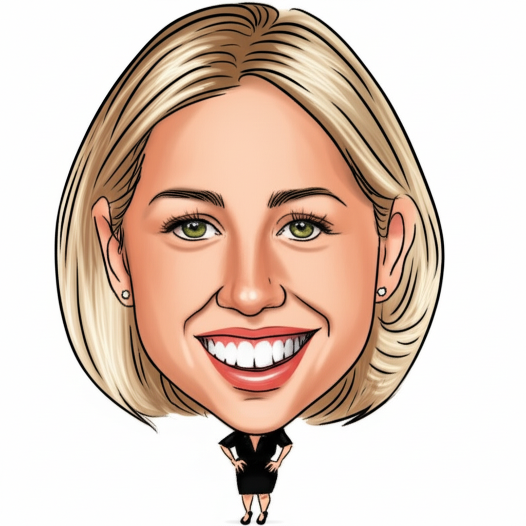 Charlotte Gouverneur caricature