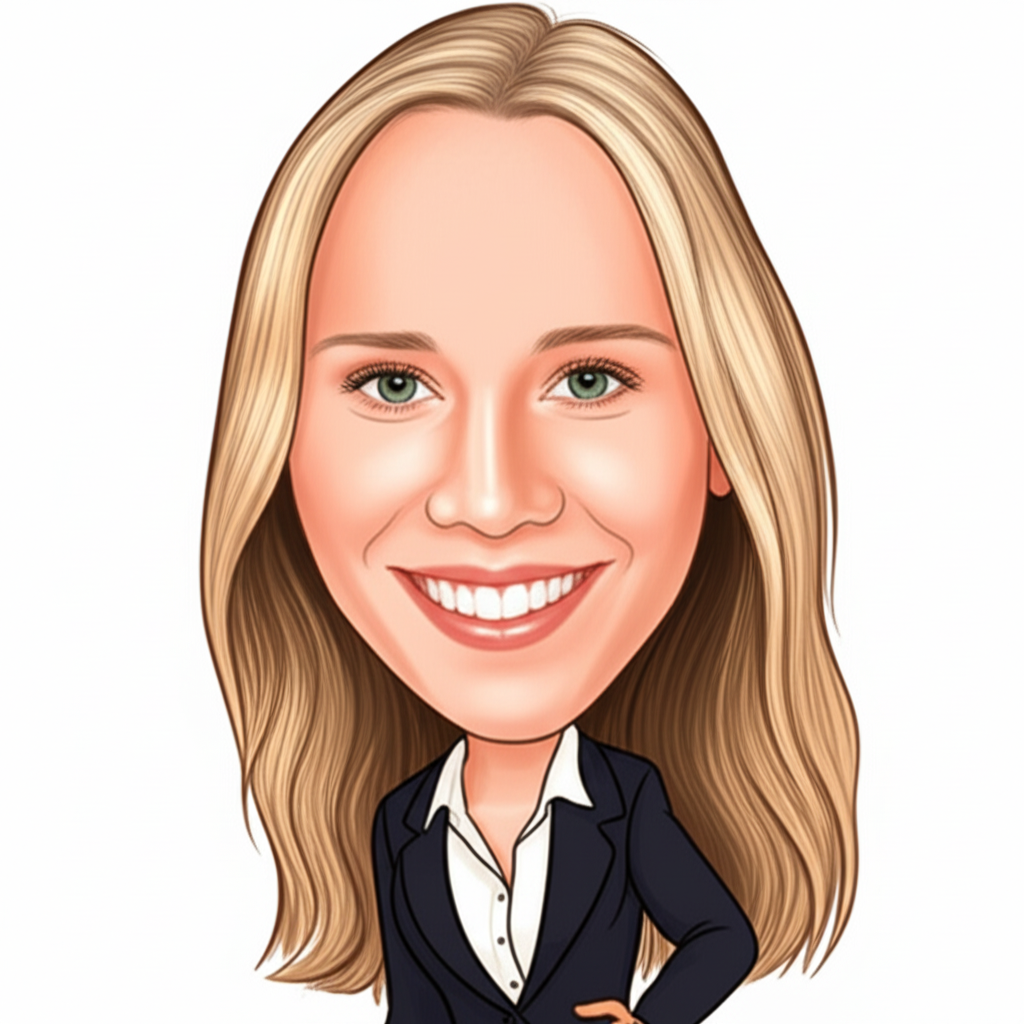 Teya Dalziel caricature