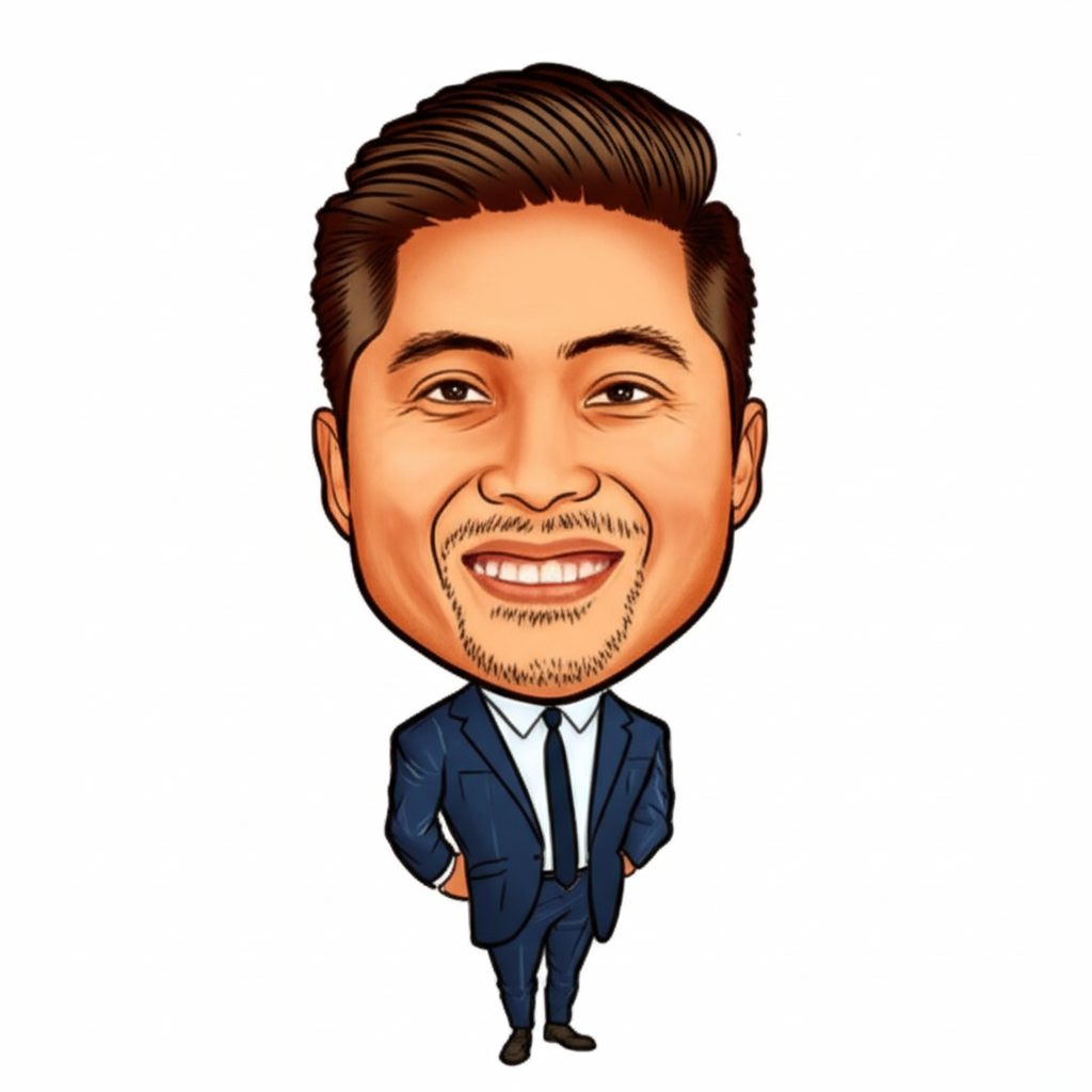 Sabin Lama Syangtan caricature