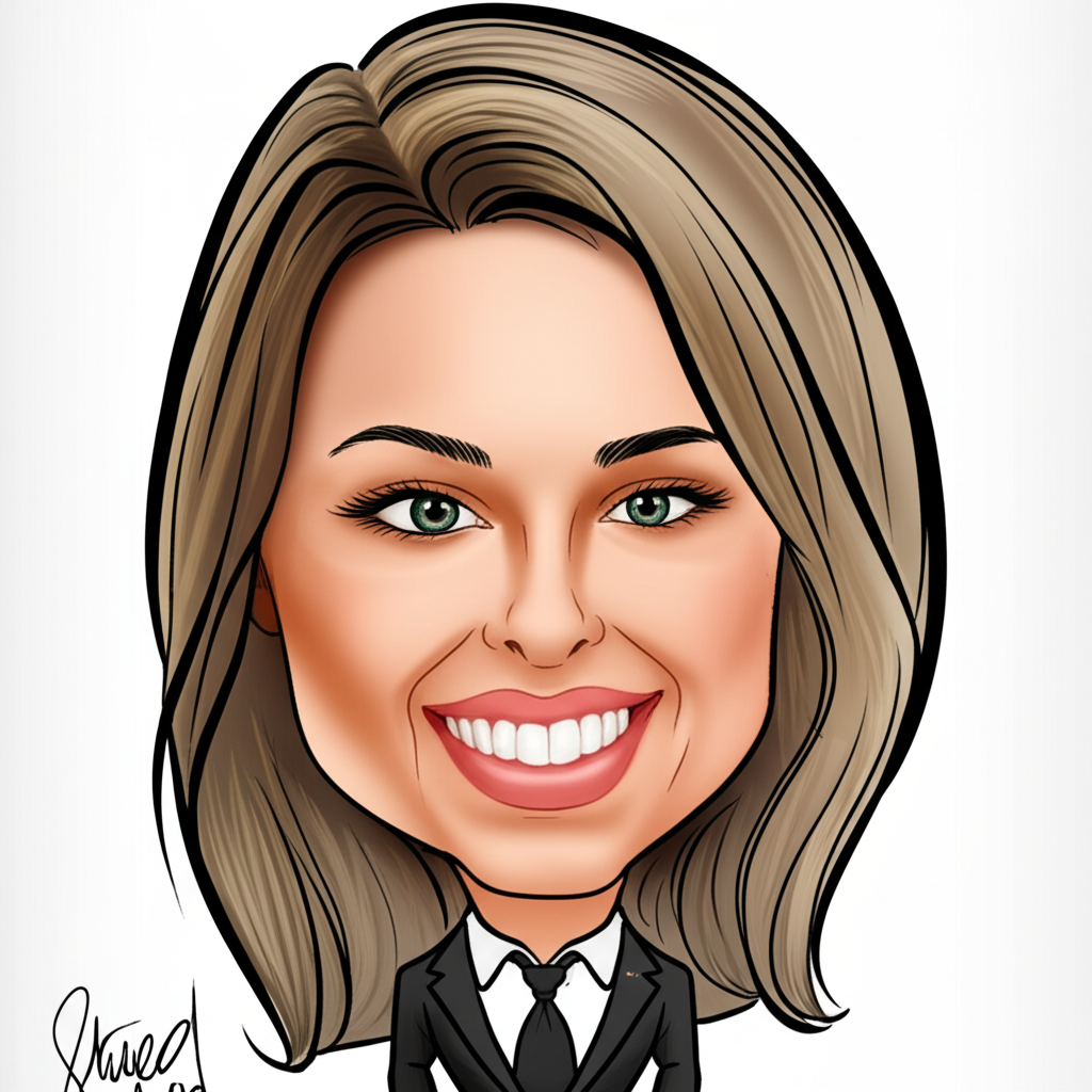 Shinead Greer caricature