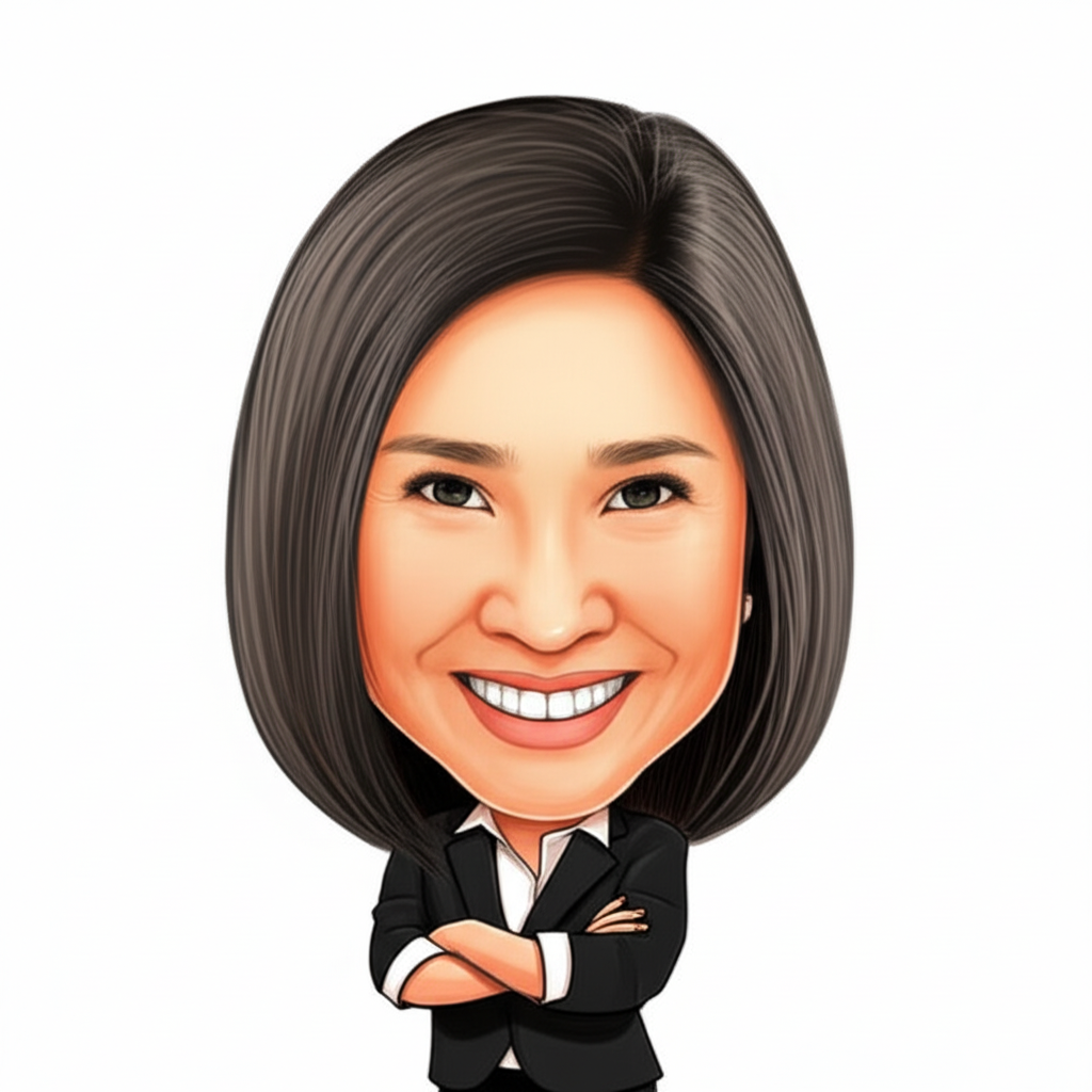 Cherri Hopkins caricature